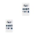 thumbnail image 4 of ziyahi False Nail Wearable Perfect Matching Simple to Wear No Irritating Odor Fake Fingernail Breathable Press Type Adjustable Paster Type 16 Type 1 F741 2Set, 4 of 6