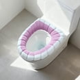 thumbnail image 4 of Winter Toilet Seat Cushion,Thickened Knitted Toilet Cover,Washable Toilet Seat Pad,Soft Toilet Seat Warmer,Elastic Toilet Seat Cover,Cold Weather Toilet Mat,Comfortable Toilet Accessory, 4 of 6