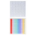 thumbnail image 4 of Esquirla Wooden Math Board Toy Counting Math Table Board Game for Travel Outdoor Home Multiplication Board, 4 of 8