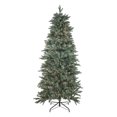 thumbnail image 2 of Northlight Real Touch™️ Pre-Lit Washington Frasier Fir Slim Commercial Artificial Christmas Tree - 14' - Clear Lights, 2 of 6