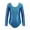 Sky Blue, variant on Girls' Long Sleeved Gymnastics Leotards Shiny Dance Leotard Ballet Leotard Classic Ballet Yoga Leotard Bodysuit Gymnastics Suit Girls Romper&Jumpsuit Black 120/4 Y—5 Y