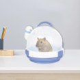 thumbnail image 4 of Milaget Portable Pets Carrier Bag Hamster Travel Bag for Rabbit Rats Blue Blue1, 4 of 9