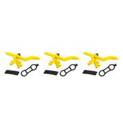 Youkk Easy-to Portable Bike Wheel Truing Stand Practical And Durable Convenient And Practical ABS Durable And Practical Yellow 3Set