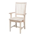 thumbnail image 1 of International Concepts Chaise Latérale Mission avec Accoudoirs, Non Fini, 1 of 5
