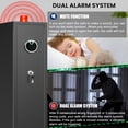 thumbnail image 2 of Kavey 4-5 Long Gun Safes for Home,Biometric Fingerprint Gun Safe for Pistols, Long Metal Gun Safe with Adjustable Support Frame, Pistols Rack, Ammo Storage Shelf and Pistol Bag, 2 of 9