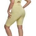 thumbnail image 5 of Qtocio Plus Size Shorts,Women's Solid Color High Waisted Supportive Shorts for Yoga and Workout Summer Activities, 5 of 5