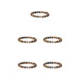 thumbnail image 1 of kurtrusly Wide Application Exquisite Beads Bracelet For Versatile Fashion Gifts Bracelets tiger eye stone 5Set, 1 of 6