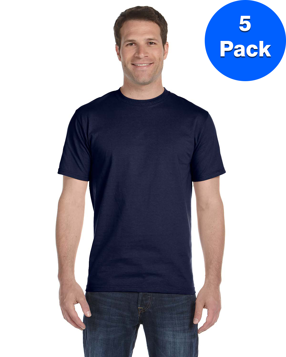 Hanes Men's Tall Beefy-T - 518T (Pack Of 5)