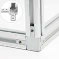 thumbnail image 4 of MasteelfCA 4 Sets 3-Way End Corner Bracket Connector for T Slot Aluminum Extrusion with Screw, 4 of 7