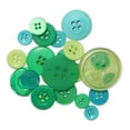 thumbnail image 3 of UNIQUE CREATIV Box of Buttons, vert - Assorted Sizes, 65 g (2.3 oz) (Reusable Clear Box), 3 of 7