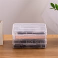 thumbnail image 3 of Tyidzon Pencil Case Clear Pencil Case Pencil Box, Boxes With Snap-tight Lid Stackable Design Plastic Pencil Box, Pencil Boxes, 3 of 9