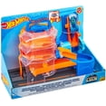 thumbnail image 4 of Hot Wheels City Super Spin Dealership Playset, 4 of 8