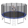 thumbnail image 2 of Patiojoy 16ft Trampoline with Safety Enclosure Net & Spring Pad Jumping Mat, 2 of 9