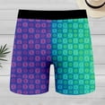 thumbnail image 4 of Gpoecd Boxeurs pour Femmes à Imprimé Intégral Mode Décontractée Quotidien Doux Respirant Sans Lignes Visibles Culottes Grande Taille Multicolore,TG, 4 of 5