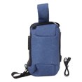 thumbnail image 2 of Camera Sling Bag, Anti Theft Camera Case with Password Lock, High Density Canvas, Widened Shoulder Belt, Small Photography Backpack for Camera and Accessories, 2 of 7