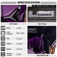 thumbnail image 3 of VOLTZ TOYS Lamborghini SIAN FKP 37 12V Ride on Car with Scissor Doors and Remote Control, Licensed - Purple, 3 of 7