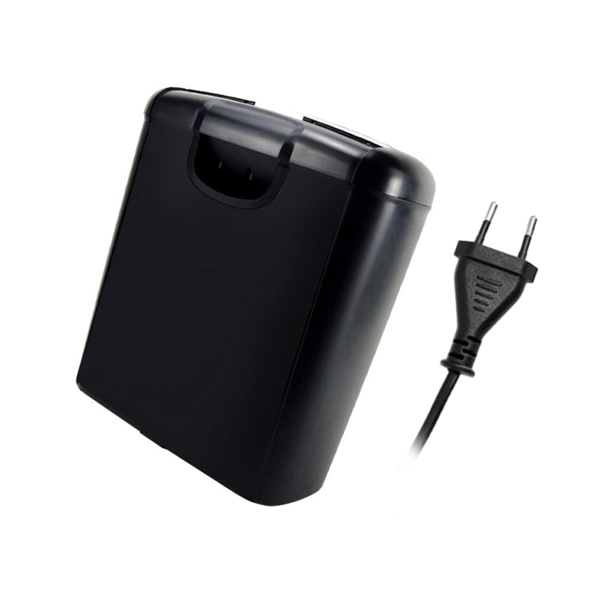 relayinert Mini Silent Micro-Cut Shredder, 10L Capacity, Black