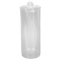 thumbnail image 4 of Cotton Pad Dispenser Container Transparent Cotton Pad Organizer Makeup Cotton Round Holder, 4 of 14