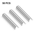 thumbnail image 3 of Uxcell 50pcs 1 3/8-Inch 35mm Conduit Clamps M35 U Tube Pipe Clamp Stainless Steel Rigid Pipe Strap Bracket, 3 of 6
