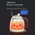 thumbnail image 3 of 220v Electric Kettle 1.7L Stainless Steel EU Plug A, 3 of 5