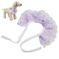 thumbnail image 1 of Cat Lace Scarf, Comfortable Exquisite Design Cat Saliva Towel  For Small Medium Cats, 1 of 8