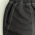 thumbnail image 4 of ShomPort Full Length Pants for Mens Elastic Waistband Full Length Straight Patchwork Chinos Comfy Basic Pants with Multi-Pockets, 4 of 8
