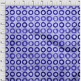 thumbnail image 4 of oneOone Cotton Poplin Blue Fabric Circle Fabric For Sewing Printed Craft Fabric By The Yard 56 Inch Wide, 4 of 4