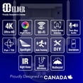 thumbnail image 2 of Elder 4K WiFi PTZ Security Camera System, AI-Powered 8CH NVR 1TB & 4-Camera 4K Semi Wireless Cameras Outdoor Color Night Vision, Person Detection Smart Home Surveillance CCTV DIY, 2 of 11
