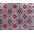 thumbnail image 4 of oneOone Georgette Viscose Fabric Diamond & Swirl Ikat Print Fabric BTY 42 Inch Wide, 4 of 4