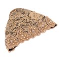 thumbnail image 2 of Turban Head Wrap, Multicolor Floral Design Stylish Exquisite Wide Use Soft Elastic Muslim Turban Hat Comfortable Breathable  For Worship For Daily Wear Wine Red,Champagne,Bright, 2 of 8