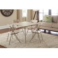 thumbnail image 2 of Cosco - Ensemble de table et chaises pliantes, 5 pièces, noir, 2 of 2