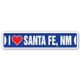 thumbnail image 1 of SignMission SSIL-Santa Fe Nm Street Sign - I Love Santa Fe, New Mexico, 1 of 1