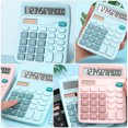 thumbnail image 4 of Calculatrice Double Alimentation Calculatrice de Bureau Multi-Usage Fournitures de Bureau, 4 of 8