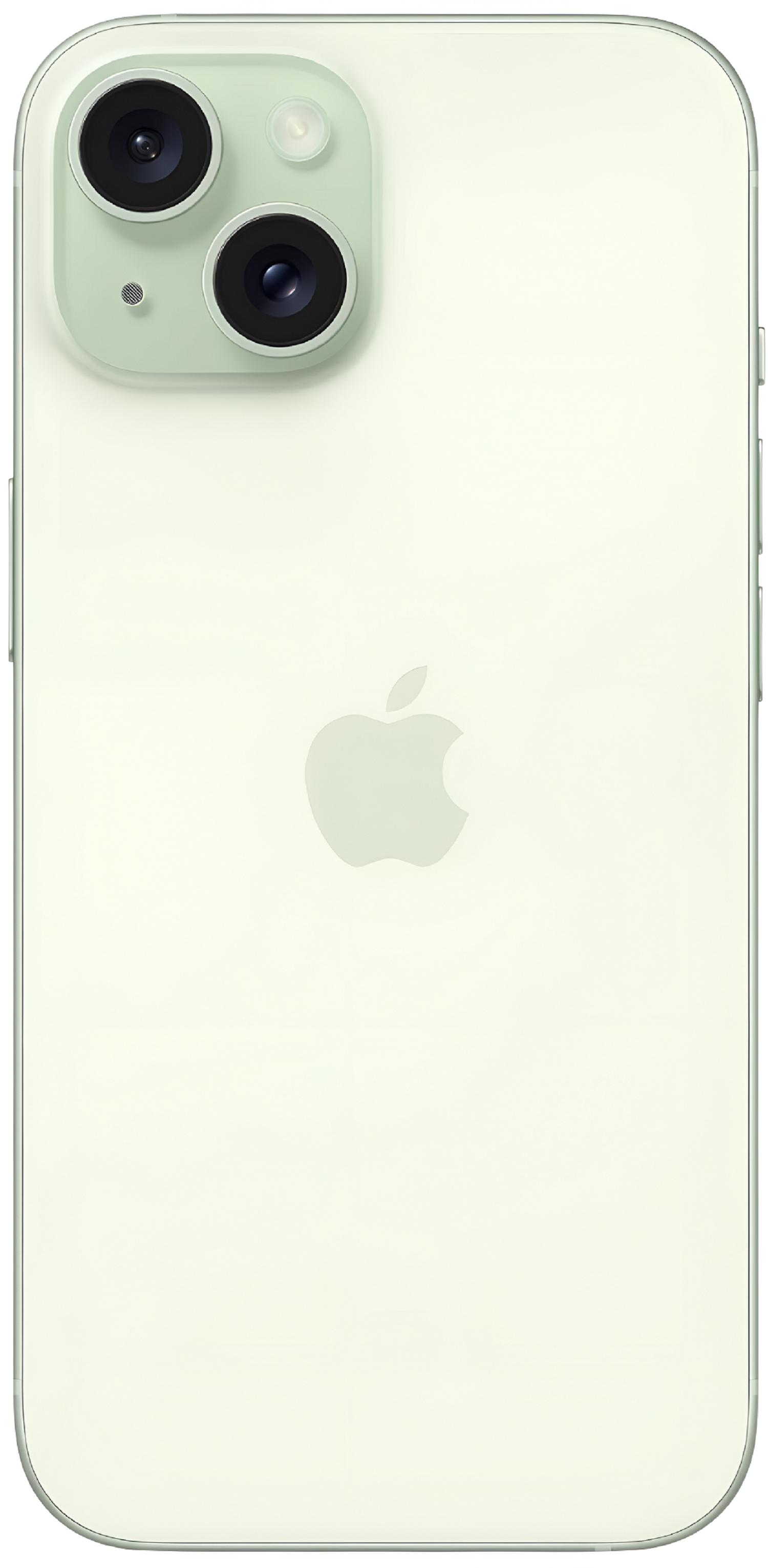 Restored Apple iPhone 15 Plus - 128GB – Green – 48MP Dual Rear