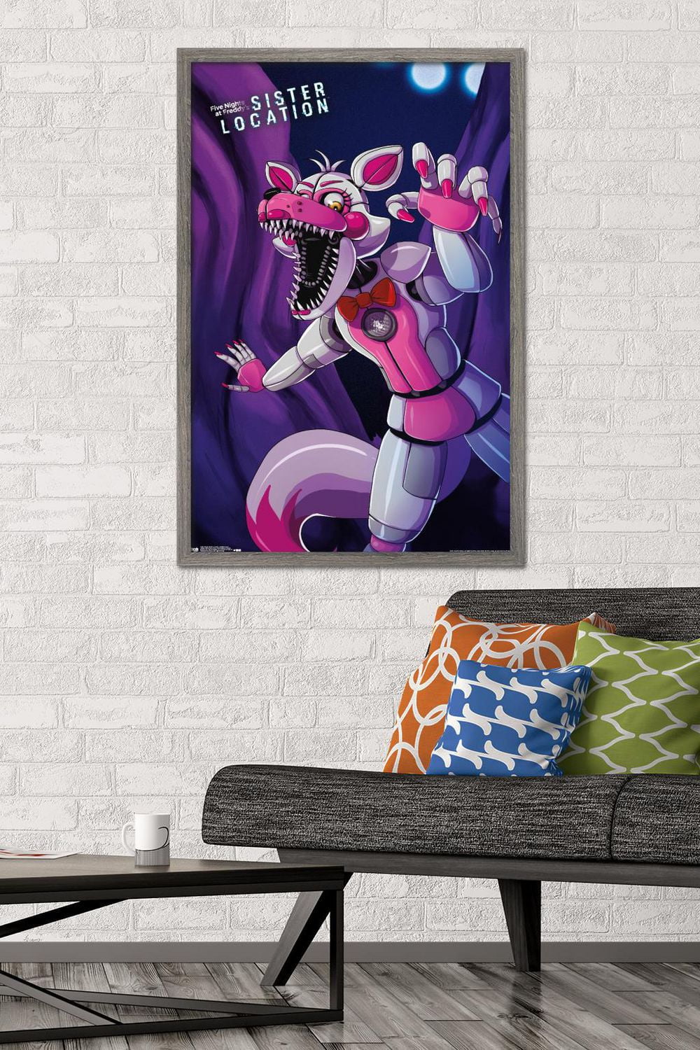 Five Nights at Freddy's: Sister Location - Funtime Foxy Wall Poster