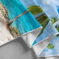 thumbnail image 5 of Palm Tree Print Microfiber Beach Towel, 30x60 Inch Quick-Dry Sandproof Towel for Summer, 5 of 5