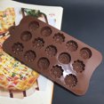 thumbnail image 2 of LSLJS Cavity Silicone Flower Rose Chocolate Cake Soap Baking Ice Tray Mould, 2 of 6
