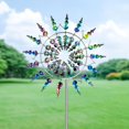 thumbnail image 2 of 1pc Magical Metal Windmill, 3D Metal Outdoor Wind Spinners For Yard And Garden,, 2 of 5