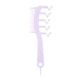 thumbnail image 2 of Z-Shaped Hairdressing Comb for Home Styling Scalp Massage and Hairline Definition, 2 of 4