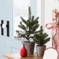 thumbnail image 4 of SDNall Décorations de Sapin de Noël, Lumières de Sapin de Noël, Sapin de Noël Extérieur, Brindilles et Feuilles de Noël Dorées et Rouges Fruit Rouge Fruit Couronne de Sapin de Noël Rotin Bricolage Accessoires Décoratifs, 4 of 9