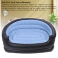 thumbnail image 3 of Inflatable Chair, Double  Design, PVC, Velvet, Portable, Air Couch with Contemporary Design, Indoor Living, Tent Camping, Outdoor Activities, Suitable for Couples or Friends, 3 of 7