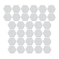 thumbnail image 2 of 32Pcs Acrylic Mirror Wall Stickers Hexagon Shape Reflective Smooth Home Party Decorations Decals Waterproof Stereo Wallpaper Classroom Door Party, 2 of 7