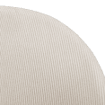 thumbnail image 5 of Bouclair Oatmeal Modern Cream Chair with Black Legs, 5 of 5