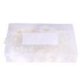 thumbnail image 4 of Cable Clip, 200PCs Acid-Resistance R-Type Cable Clamp, Aging Resistance Corrosion Resistance For Cable Conduit Wire Management Black,White, 4 of 8
