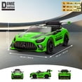 thumbnail image 4 of Licensed Mercedes-AMG GT3 24V Kids Ride-On Racing Car with Premium Leather Seat, High-Speed Performance 24V Power Wheels, Motorized Track Toy with Parent Remote, Green, 4 of 6