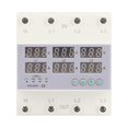 thumbnail image 1 of Voltmètre de Rail DIN, 3 Phases Voltmètre d'Électricité Fiable et Durable, 1 of 8