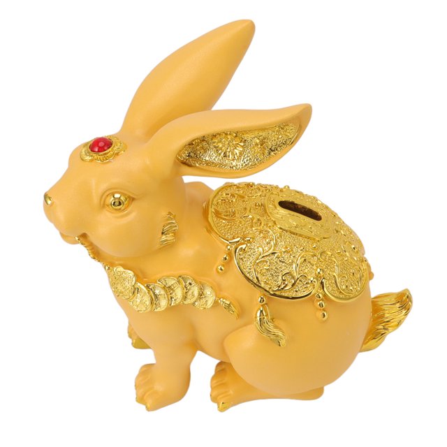 Money Box, Decorative Ornament Fine Details Figurine Money Bank Cute For Living Room