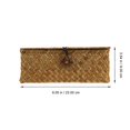 thumbnail image 2 of CNKOO Panier de Rangement Tissé Fournitures de Couture Pratiques Boîte de Rangement Panier de Rangement pour Bric-à-Brac, 2 of 6