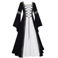 thumbnail image 1 of Babysbule Robe pour Femmes Liquidation Robe Vintage Classique Médiévale Longueur au Sol Renaissance Gothique à Manches Longues, 1 of 3