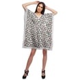 thumbnail image 2 of Moomaya Cutwork Lace Beach Kaftan For Women Printed Bikini Caftan Plus Size, 2 of 4